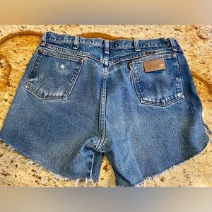 Wrangler high waisted shorts